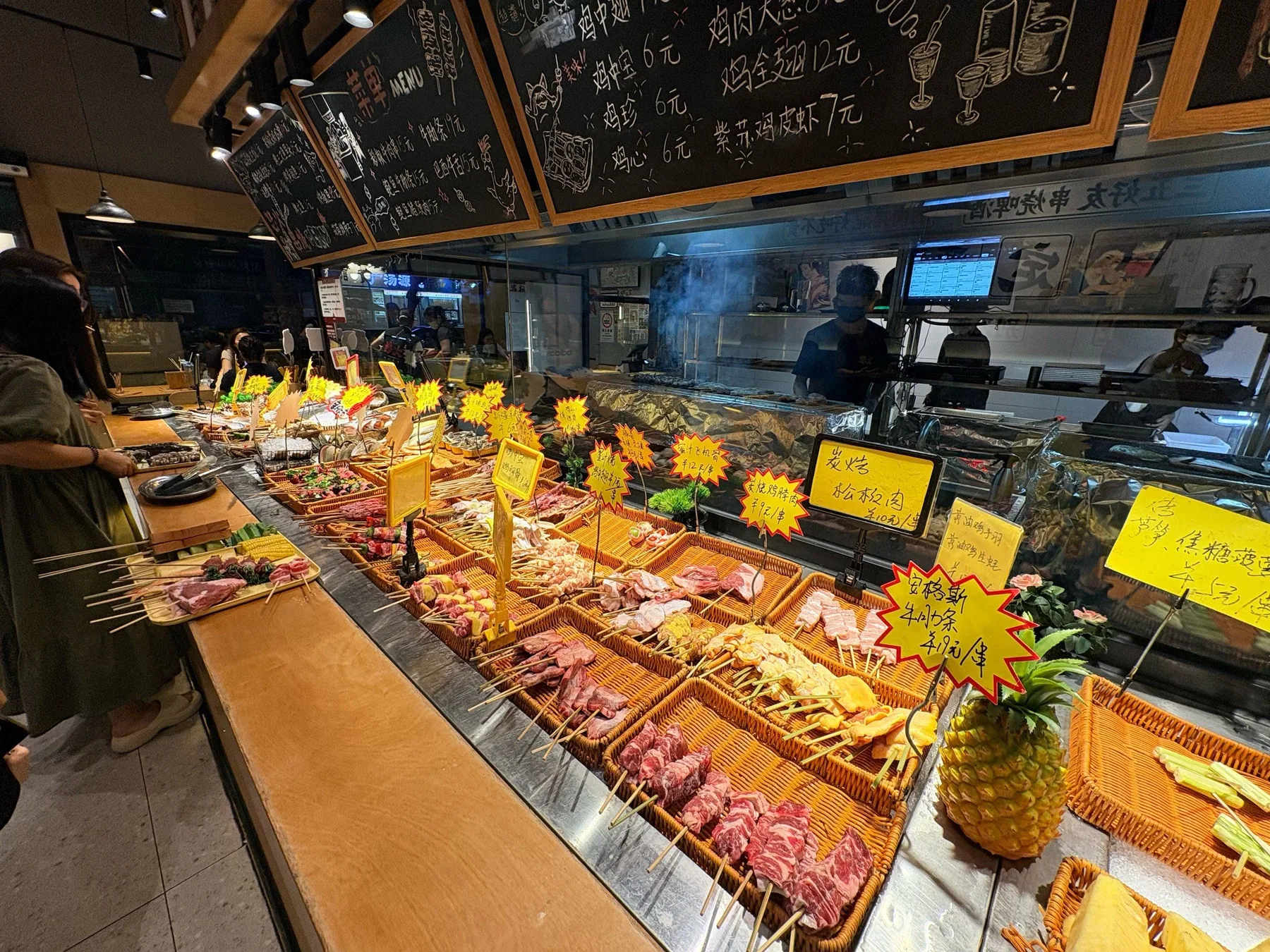 Photo 3 from Nu Huo Chuan Shao · Fresh Skewer BBQ